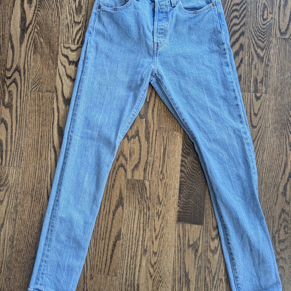 Levi's Light Blue Straight Leg Women's Jeans